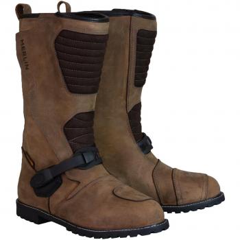 Stivali da moto Merlin Teton D3O Marrone 38