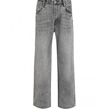ALLSAINTS Lenny Jeans Straight Fit Hellgrau 32