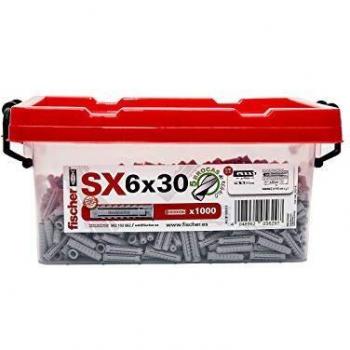 Fischer Nylon Plug SX 6x30mm (1000 Count)