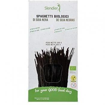 Slendier Espaguetis de Soja Negra 200g
