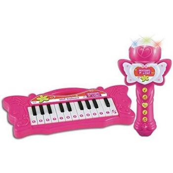 Mini clavier Bontempi avec microphone intégré