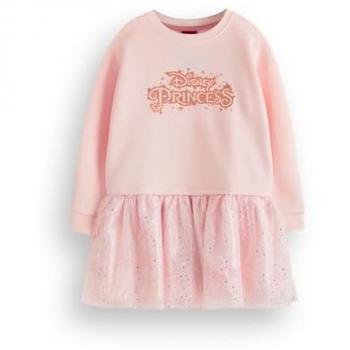 Disney Girl's Longline Pink Dress (Size 6-7) – Vanilla Underground