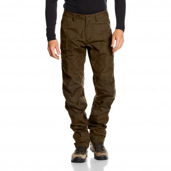 Fjällräven Männer Nils Trousers Langzeit, Dunkeloliv, 52