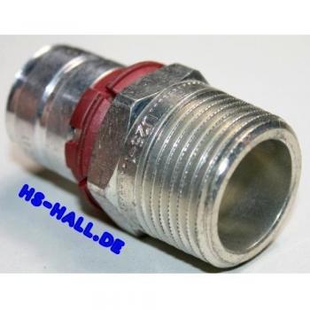 Uponor 25mm Male Press Connector