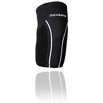 Rehband Tennis Elbow Sleeve 122206‑01‑02‑5 UD – XL – Schwarz – 62 g
