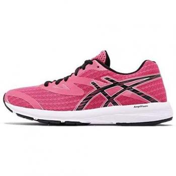 ASICS Women's Amplica Running Shoes, Hot Pink/Black/White