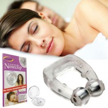 Protector nocturno de apnea con silicona magnética