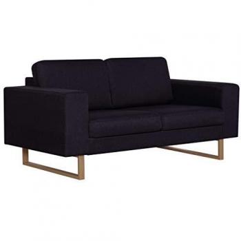 Ultra‑Comfort Duvietė Sofa – Noir Cloth Edition