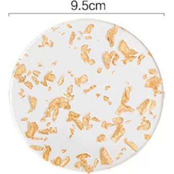 Sakura Coasters With Glitter