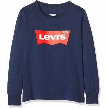 Camiseta Levi's Kids L/s Batwing Tee 8e8646, Azul, 4 años