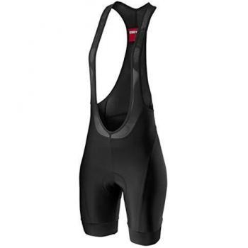 Castelli Prima Women's Cycling Bib Shorts with Pad Black/Dark Grey