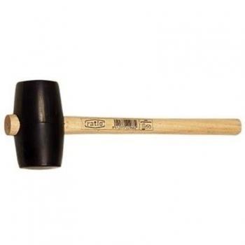 Maza goma d58 mango madera barnizado