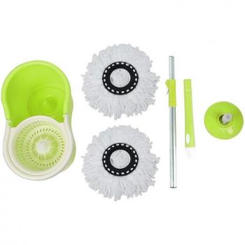 Hand Press Spin Mop with Bucket