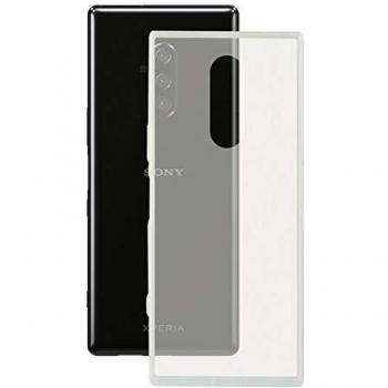 Protectora de silicona flexible para Sony Xperia 1 transparente de KSIX