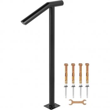 Escalera Negro Forjado VEVOR – Barandilla de Pared