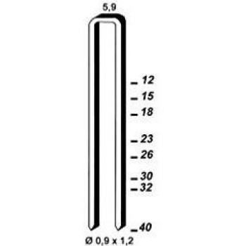 Agrafes 6ES151 Galvanisées ES-15