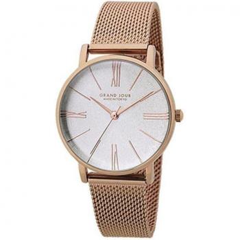 MJGJQA02-PG Sun Flame Reloj de Lujo Análogo Femenino