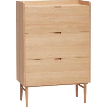 Hübsch Interieur Meubel, Ladekast Eiken, 3 Secties