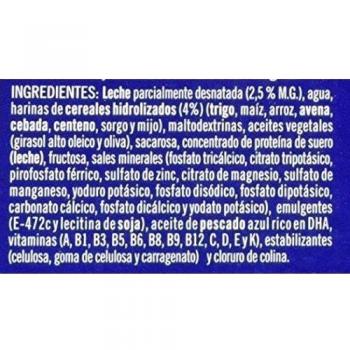 Puleva Peques Leche de Crecimiento con Cereales, Tipo 3, 6 x 1L