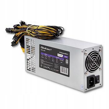 Alimentatore per computer Qoltec 1850W 80 Plus Platinum