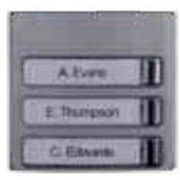 Façade Appels 3 Boutons MTMF3P