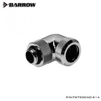 Barrow 90° G1/4 Copper Tube Coupler (TWT90KND‑K14) – Fits OD12–14 mm Hard Pipes