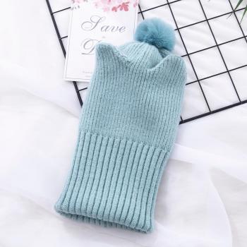 Cute Ears Baby Winter Hat and Scarf Set