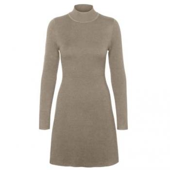 Vero Moda Strickkleid Gold 10311379 Braun Regular Fit XL Damen