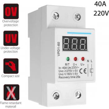 40A Over/Under Voltage Circuit Breaker Relay