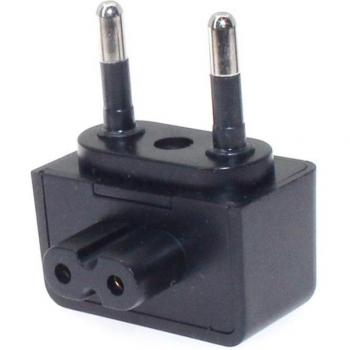 Adaptador AC 2.5 A IEC 320 C7‑C8 para Ordenadores Portátiles