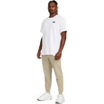 Under Armour UA Rival Terry Jogger in Beige