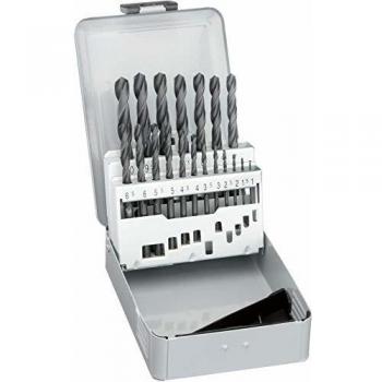 Coffret de forets HSS D338N 10.0 mm 19 pièces Fortis