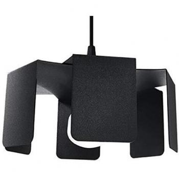 Modern Black Tulip-Shaped Pendant Light by Sollux