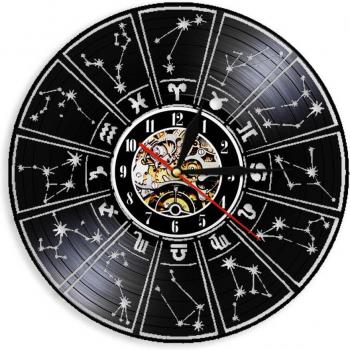 Estelar Zodiac – Reloj Decorativo con Luz LED