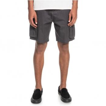 Quiksilver Relaxed Fit Cargo Shorts Nero