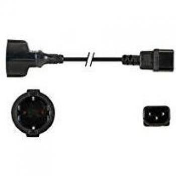 Zwarte Power Cord 1.8m