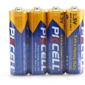 Bateria 4 Uds PKCELL R6P Carbon‑Zinc