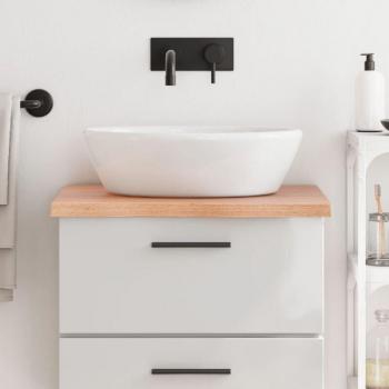 Legno Massello Bagno Marrone 60x50x(2-4) cm
