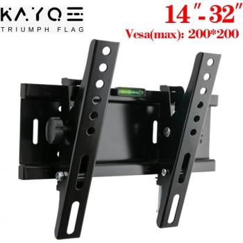 Support mural universel pour écran plat 25KG 14-32 pouces