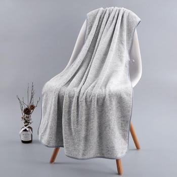 Adult Soft Coral Fleece Bath Towel 70x140cm