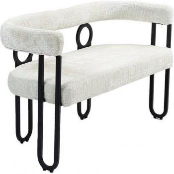 Letto matrimoniale in velluto con illuminazione LED 140×200 cm – beige, no testiera