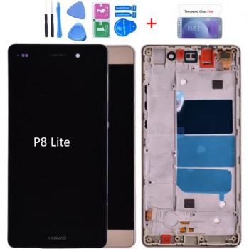 Huawei P8 Lite ALE-L21 Touch Screen Digitizer Assembly with LCD Display