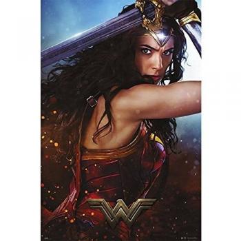 Póster Wonder Woman Espada