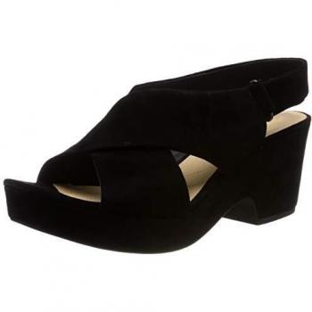 Clarks Maritsa Lara Riemchensandalen für Damen in Schwarz