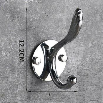 6pcs Decorative Wall Hooks for Key, Hat, Bag, and Towel Storage