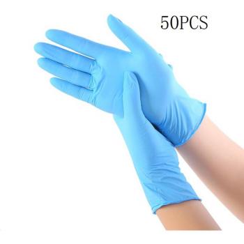 Gants de protection en nitrile 50 pièces