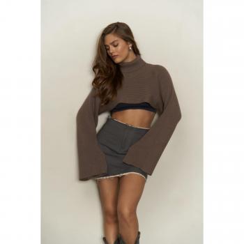 Coperni Minka Tricotaj Bolero Marrone