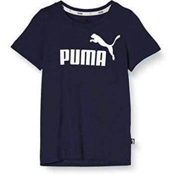 Camiseta Infantil Puma ESS Logo B Color Peacoat