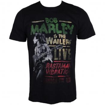 Rastaman Vibration Tee Bob Marley Noir – Taille L