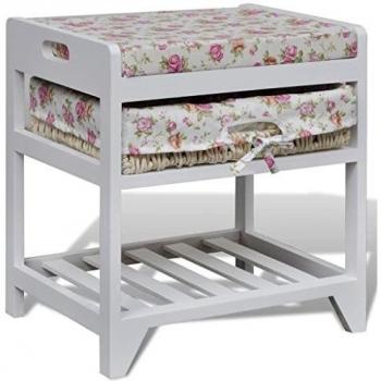 Multi-Use Wood Storage Bench with Shoes – vidaXL